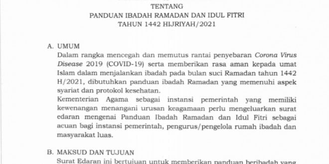 Ceramah singkat ramadhan 2021 beserta nama penceramahnya